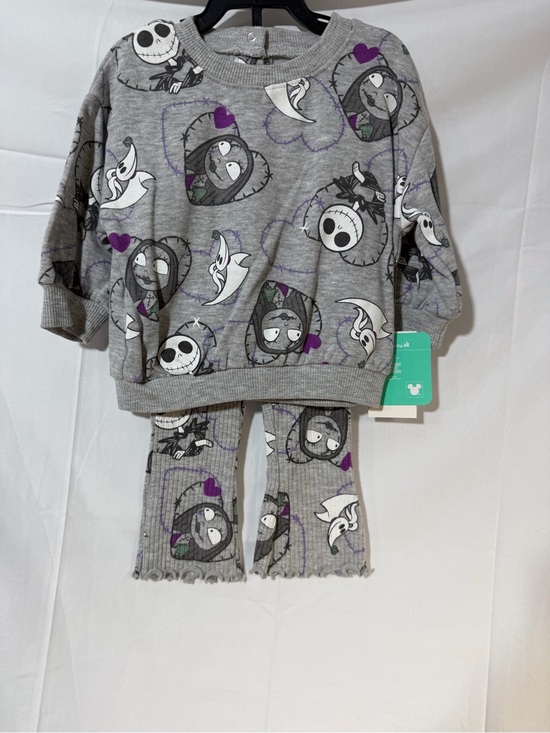 Other - Nightmare Before Christmas Toddler Sweater Set with Purple Hearts